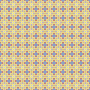 无缝的正方形模式黄色的蓝色