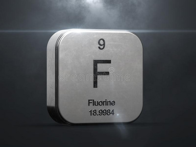 氟元素从指已提到的人周期的表
