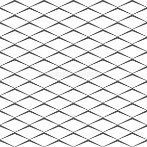 无缝的模式关于菱形.不常见的格子框架.几何学的后面