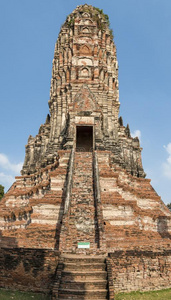 泰国或高棉的佛教寺或僧院柴瓦塔亚拉姆佛教的庙采用指已提到的人城市关于大城府他的