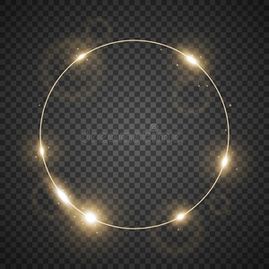 金色圆图片-金色圆素材-金色圆插画-摄图新视界