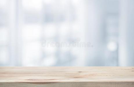 木材表顶向白色的抽象的背景形状办公室建筑物