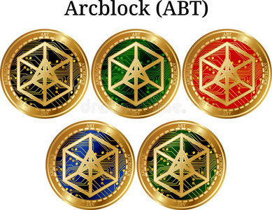 放置关于自然的金色的硬币弧块abt照片