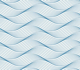 抽象的蓝色波浪艺术线条模式背景照片