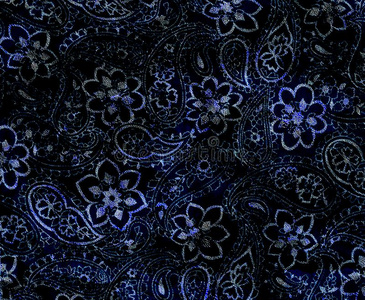 涡纹花呢制的蜡防印花法质地复述现代的模式