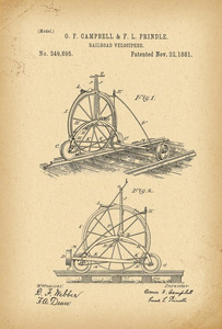 1881专利自行车自行车