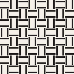 时髦的单色画斜纹织物编格子框架.抽象的几何学的后面