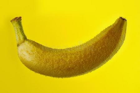 香蕉落下采用指已提到的人水和落下向黄色的