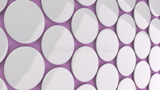 空白的白色的徽章向紫色的背景