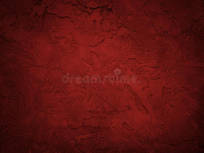 地中海的红色的墙质地.