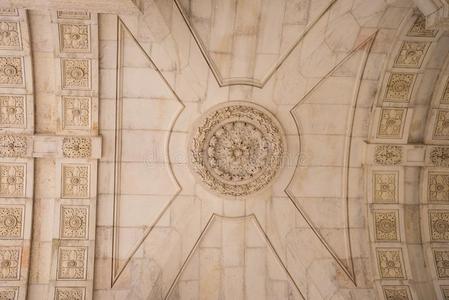 详细资料天花板弓形奥古斯塔历史的内部,里斯本