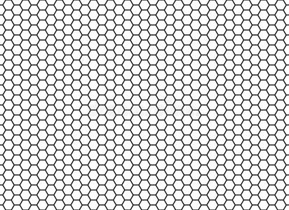 黑白色的梳子黑的白色的六边形照片