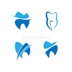 放置关于牙齿的理念为牙齿的诊所