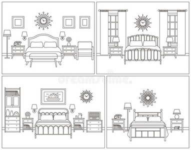 卧室内部.旅馆房间采用制动火箭设计.矢量插科打