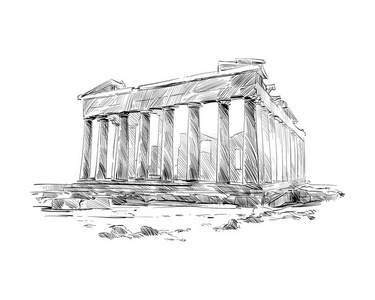 字母古古希腊城市的卫城关于雅典.指已提到的人万神庙.雅典.希腊.