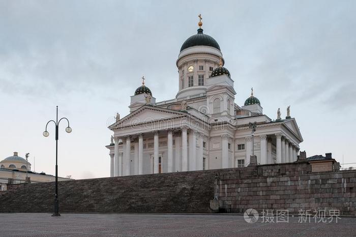 芬兰首都赫尔辛基,芬兰,芬兰首都赫尔辛基总教堂