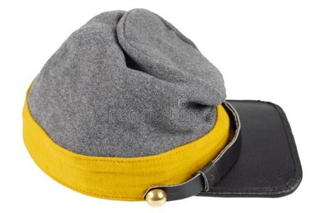 联盟的骑兵法国军用平顶帽美国人公民的战争照片