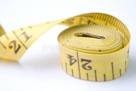 测量带子为校核腰围裁缝业计量器向健康的