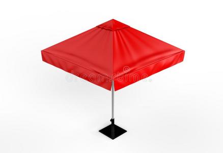 促销的铝太阳出现在上面太阳伞雨伞为广告