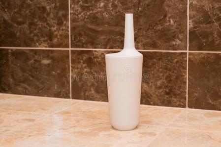 刷子为洗手间碗白色的采用指已提到的人浴室