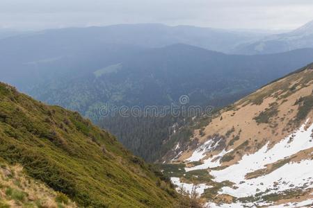 指已提到的人山范围关于♪marmarosa♪.果核伊凡山.喀尔巴阡山脉