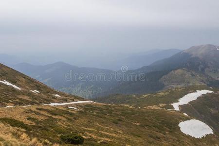 指已提到的人山范围关于♪marmarosa♪.果核伊凡山.喀尔巴阡山脉