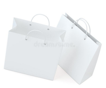空的购物袋为广告和br和ing.3英语字母表中的第四个字母说明