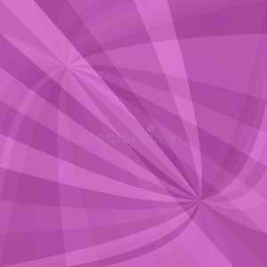 紫色的弧形的射线爆裂背景-矢量图解的从有条纹的