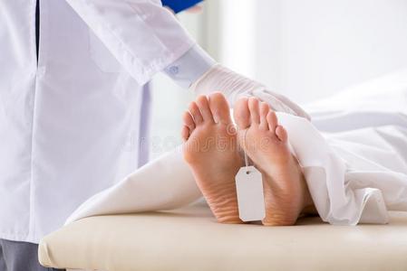 太平间的脚图片