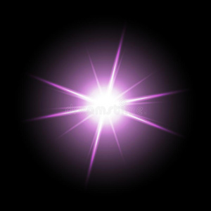 紫色星图片