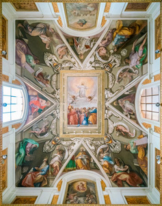 古代的圣母玛利亚的拜占庭教堂圣 hripsime 教堂, 修道院在埃奇米阿津