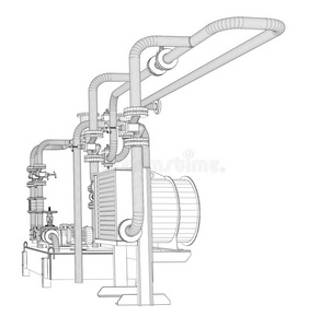 金属丝-框架工业的设备关于油泵