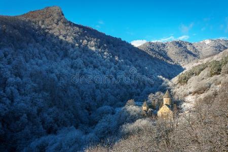 哈格特辛修道院亚美尼亚冬