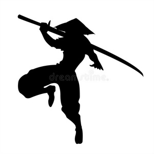 日本武士剑图片-日本武士剑素材-日本武士剑插画-摄图新视界
