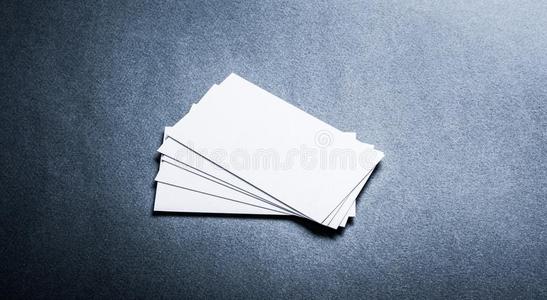 商业卡片样板向灰色的背景