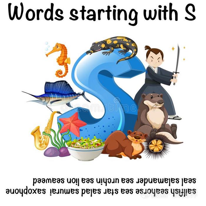 英语海报为字出发和英文字母表的第19个字母插画 正版商用图片2uhd1p 摄图新视界