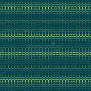 抽象的背景关于黄色的和蓝色圆,无缝的