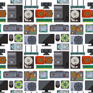 计算机部网成分附件各种各样的电子学