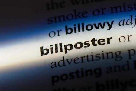 billposter