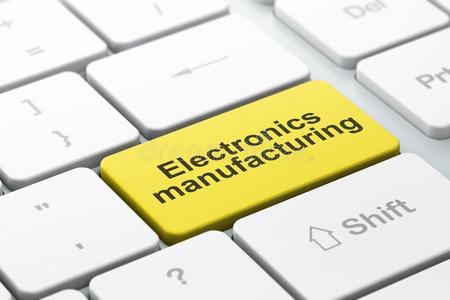 工业观念:电子学制造业向计算机键盘
