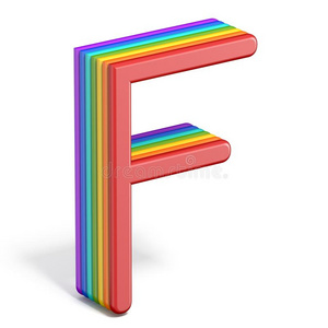 彩虹字体信英语字母表的第6个字母3英语字母表中的第四个字母