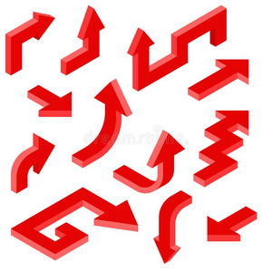 红色的箭.等大的放置关于3英语字母表中的第四个字母偶像