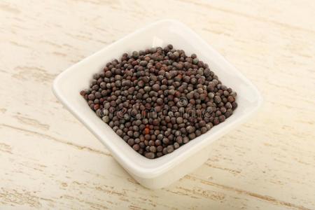 黑芥末酱种子图片