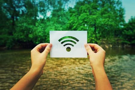 佃户租种的土地WirelessFidelity基于IEEE802.11b标准的无线局域网象征