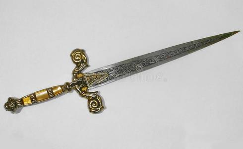 一古代的匕首照片