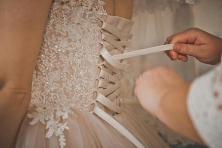 指已提到的人过程关于系带指已提到的人新娘婚礼衣服1196.