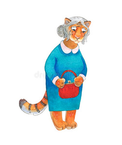 母老虎图片-母老虎素材-母老虎插画-摄图新视界