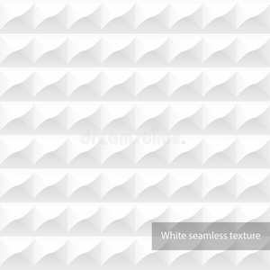 白色的几何学的质地-无缝的装饰的矢量背景