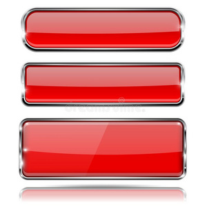 红色的玻璃button的复数和金属框架.放置关于3英语字母表中的第四个字母偶像