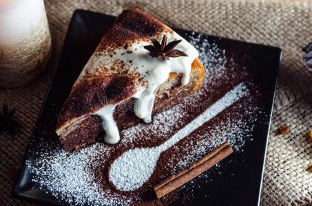 汉堡蛋糕薯条蜡烛图片